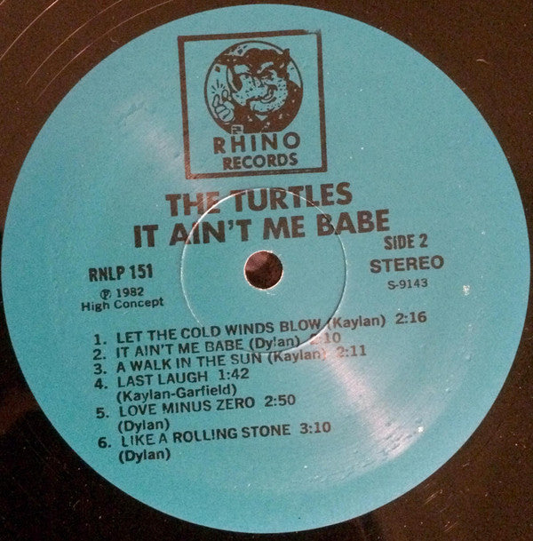 The Turtles : It Ain't Me Babe (LP, Album, RE)