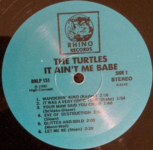 The Turtles : It Ain't Me Babe (LP, Album, RE)