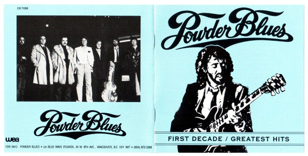 Powder Blues : First Decade / Greatest Hits (CD, Album, Comp)