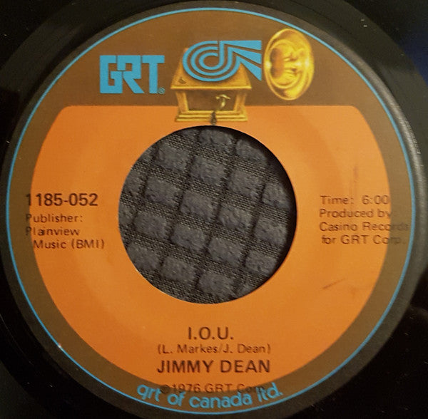 Jimmy Dean : I.O.U. (7")