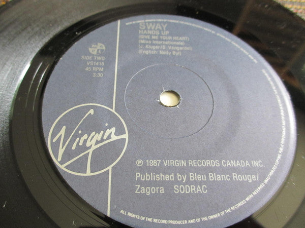 Sway (4) : Hands Up (Give Me Your Heart) (7")