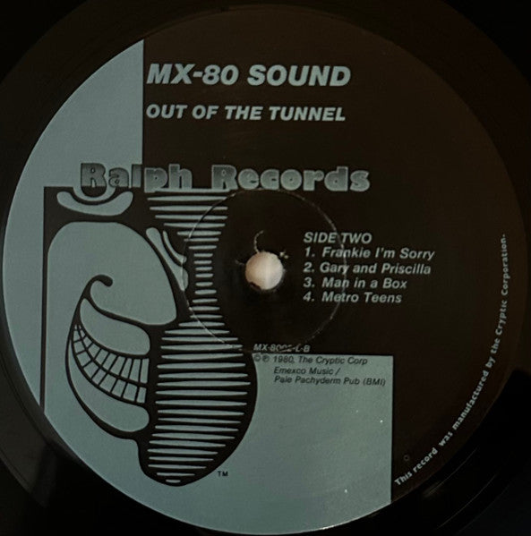 MX-80 Sound : Out Of The Tunnel (LP, Album, RP)