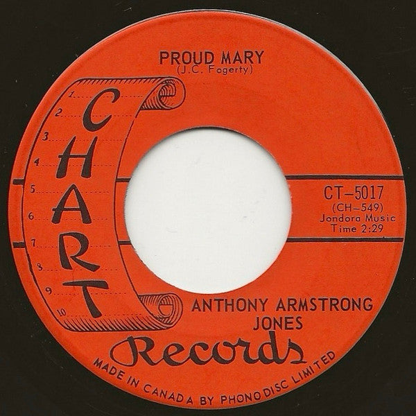 Anthony Armstrong Jones : Proud Mary (7", Single)