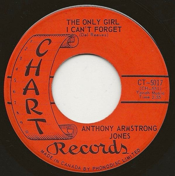 Anthony Armstrong Jones : Proud Mary (7", Single)