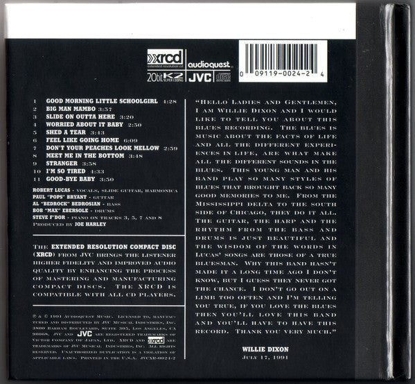 Robert Lucas : Luke And The Locomotives (XRCD, Album, RE)