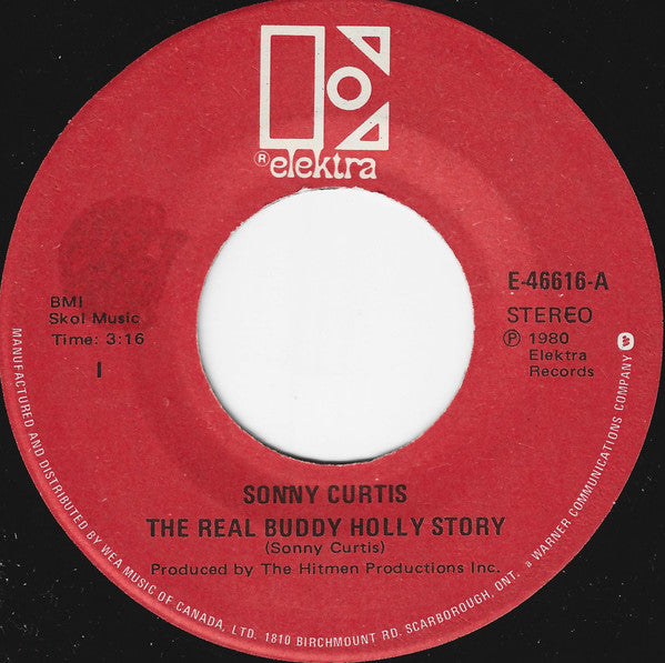 Sonny Curtis : The Real Buddy Holly Story (7")
