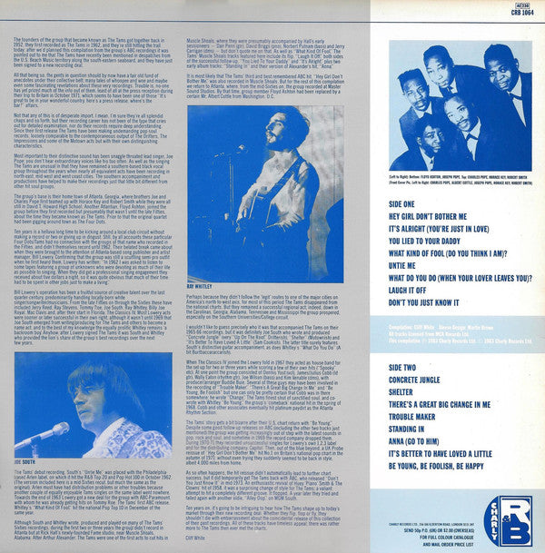 The Tams : Atlanta Soul Connection (LP, Comp)