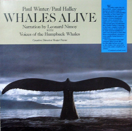 Paul Winter (2) / Paul Halley : Whales Alive (LP, Album)