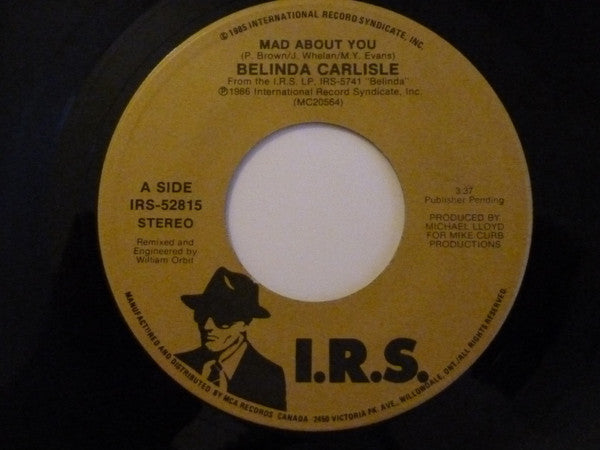 Belinda Carlisle : Mad About You (7", Single)