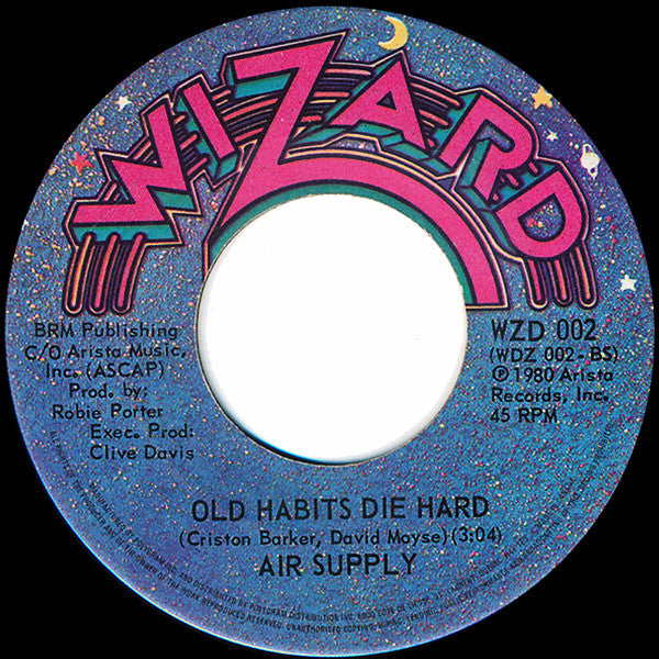 Air Supply : All Out Of Love (7", Single)