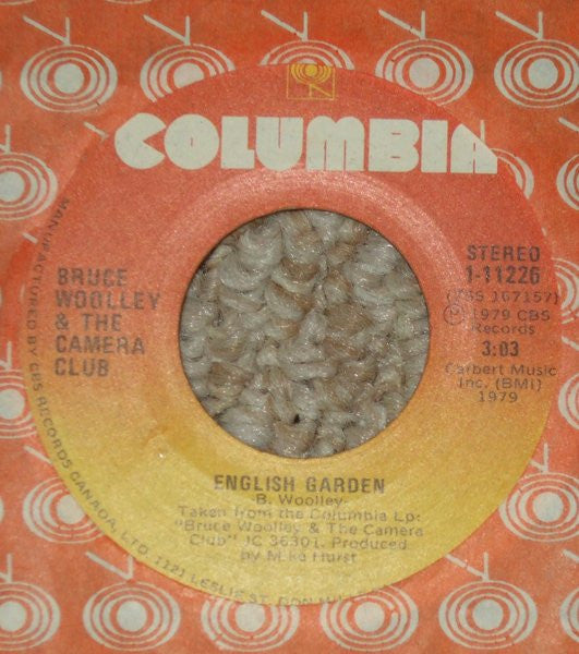Bruce Woolley & The Camera Club* : English Garden (7", Single)