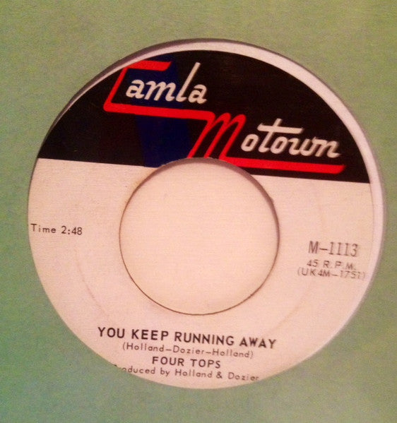 Four Tops : You Keep Running Away / If You Don't Want My Love (7")