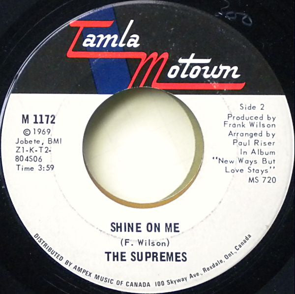 The Supremes : Stoned Love (7", Single)