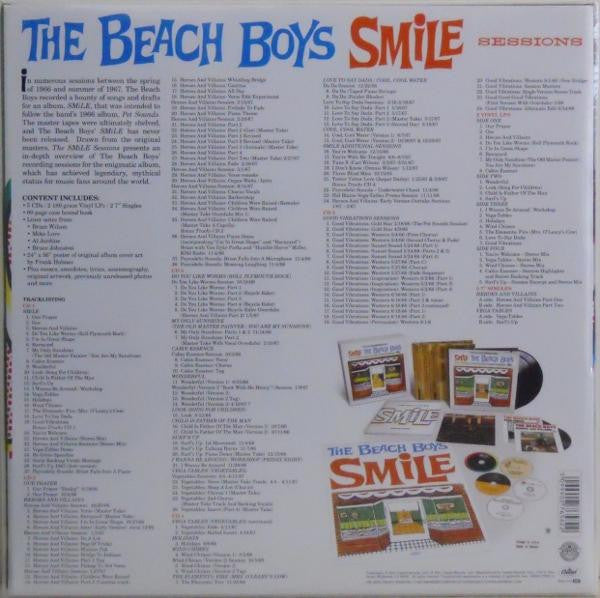 The Beach Boys : The Smile Sessions (2xLP, Album, Mono, 180 + 2x7", Single + 5xHDCD + B)