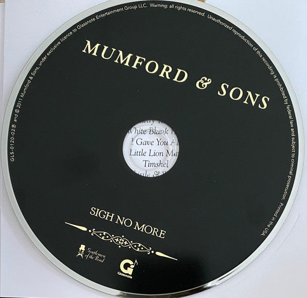 Mumford & Sons : Sigh No More (2xCD, Album + DVD)