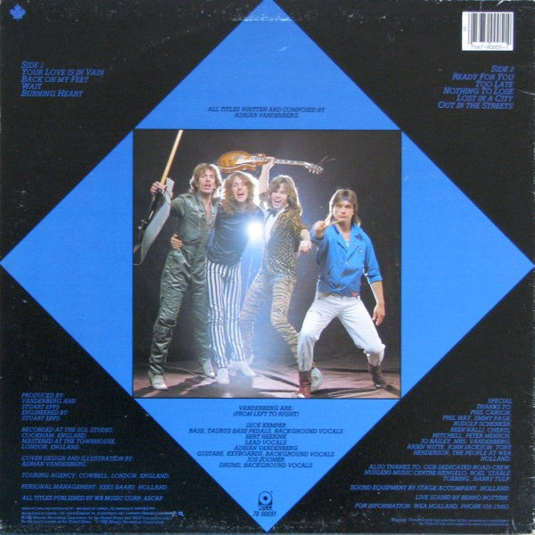 Vandenberg : Vandenberg (LP, Album)