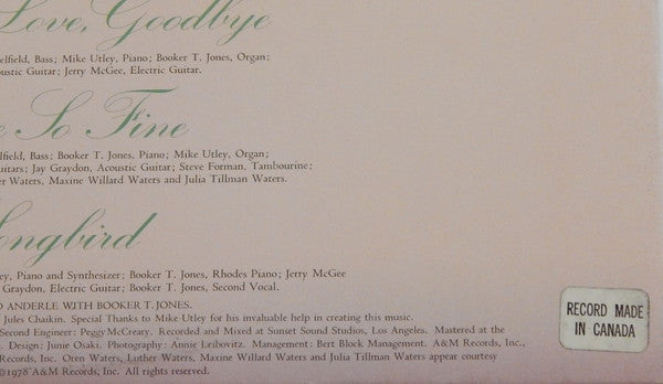 Rita Coolidge : Love Me Again (LP, Album, Gat)