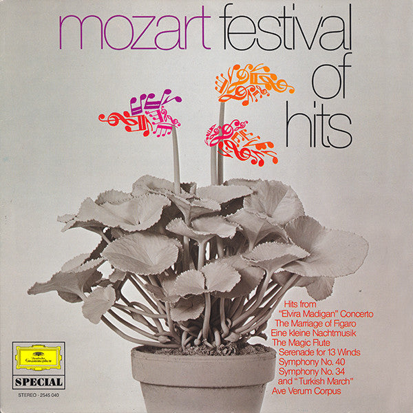 Wolfgang Amadeus Mozart : Festival Of Hits (LP, Comp)