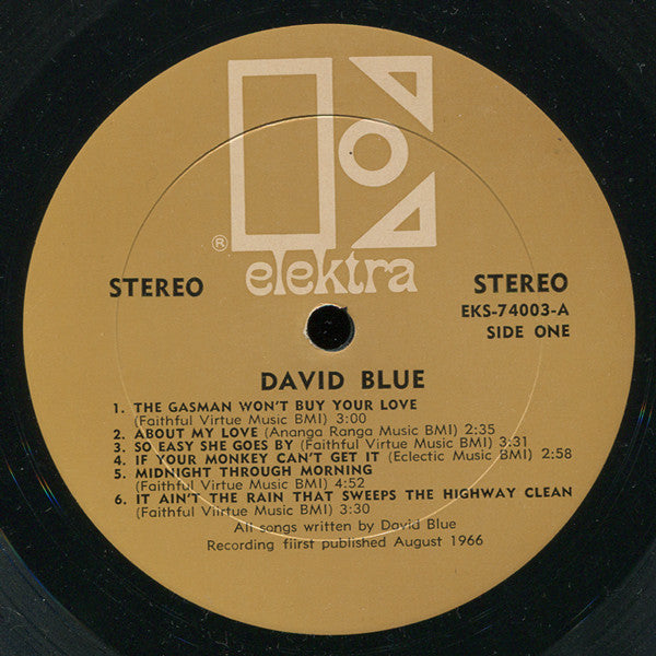 David Blue : David Blue (LP, Album)