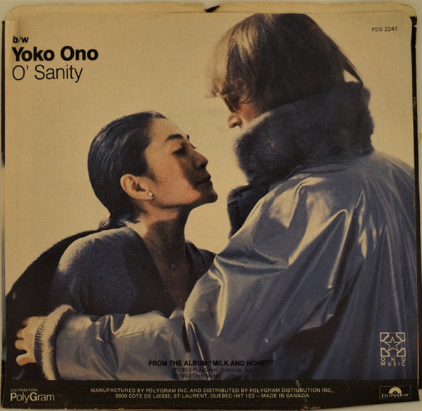 John Lennon / Yoko Ono : Nobody Told Me (7", Single)