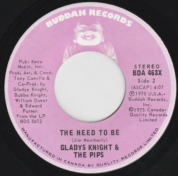 Gladys Knight And The Pips : The Way We Were / Try To Remember (7", Single)