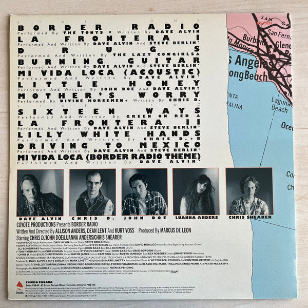Various : Border Radio Original Soundtrack (LP, Comp)