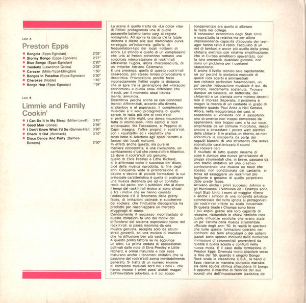 Preston Epps / Limmie & Family Cookin' : Preston Epps / Limmie & Family Cookin' (LP, Comp)