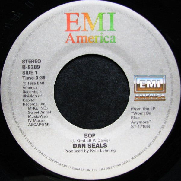 Dan Seals : Bop (7", Single)