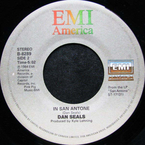 Dan Seals : Bop (7", Single)