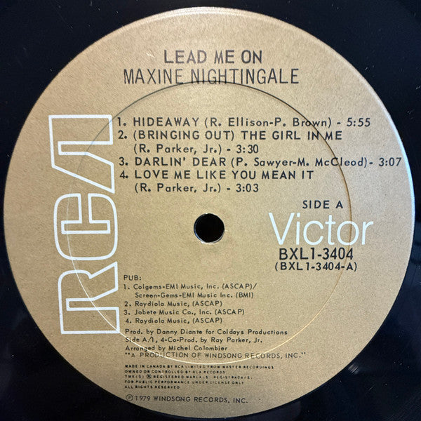 Maxine Nightingale : Lead Me On (LP, Album)