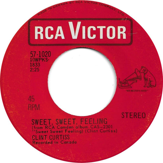 Clint Curtiss : Sweet, Sweet, Feeling (7", Single)