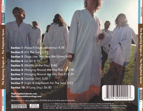 The Polyphonic Spree : The Beginning Stages Of... (CD, Album)