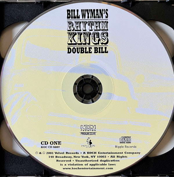Bill Wyman's Rhythm Kings : Double Bill (2xCD, Album)