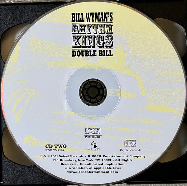 Bill Wyman's Rhythm Kings : Double Bill (2xCD, Album)