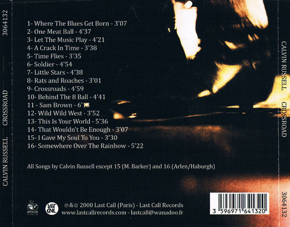Calvin Russell : Crossroad (CD, Album, RE)