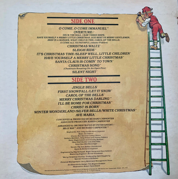 Carpenters : Christmas Portrait (LP, Album)