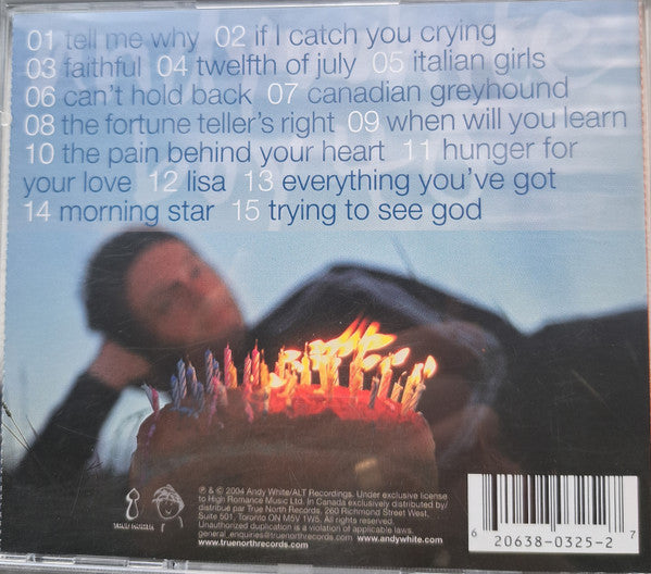 Andy White (4) : Boy 40 (CD, Album)