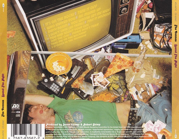 The Donnas : Spend The Night (CD, Album, Enh)