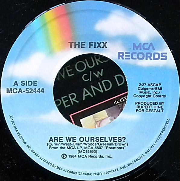 The Fixx : Are We Ourselves? / Deeper And Deeper (7", Single)