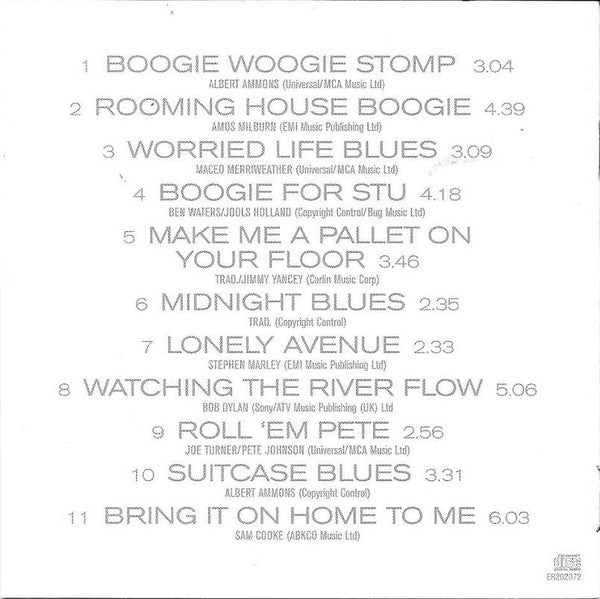 Ben Waters : Boogie 4 Stu: A Tribute To Ian Stewart (CD, Album)