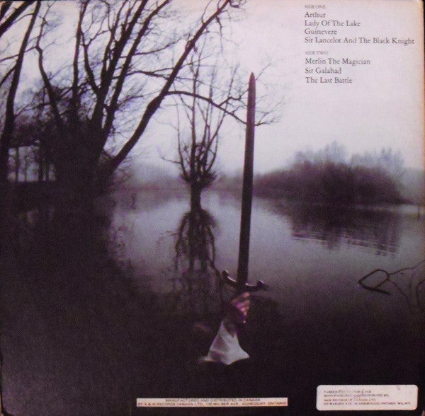 Rick Wakeman : The Myths And Legends Of King Arthur And The Knights Of The Round Table (LP, Album)