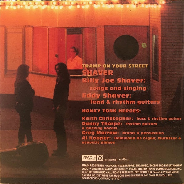 Shaver : Tramp On Your Street (CD, Album, RE)