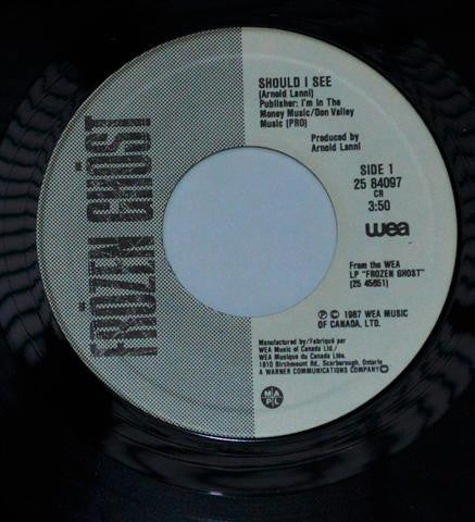 Frōzen Ghōst : Should I See (7", Single)