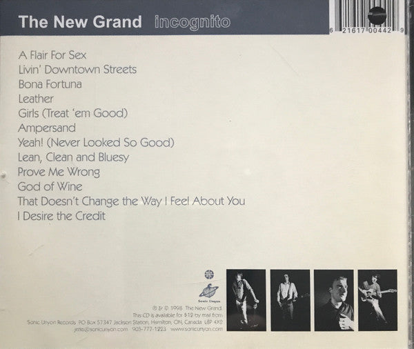 The New Grand : Incognito (CD, Album)