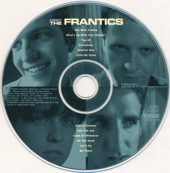 The Frantics (6) : Meet The Frantics (CD, Album)