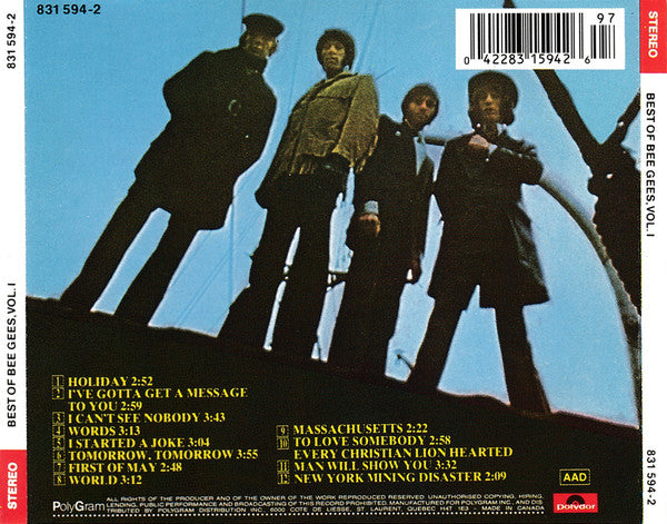 Bee Gees : Best Of Bee Gees (CD, Comp, RE)