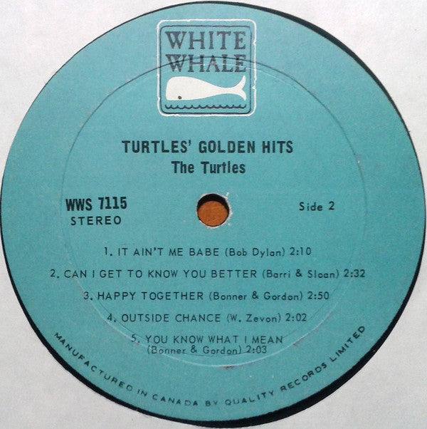 The Turtles : Turtles' Golden Hits (LP, Comp)