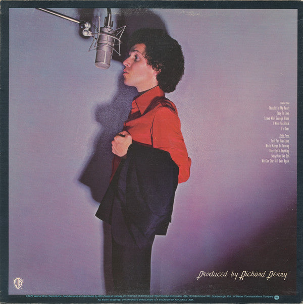 Leo Sayer : Thunder In My Heart (LP, Album)