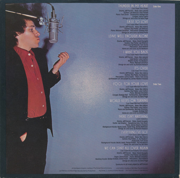 Leo Sayer : Thunder In My Heart (LP, Album)