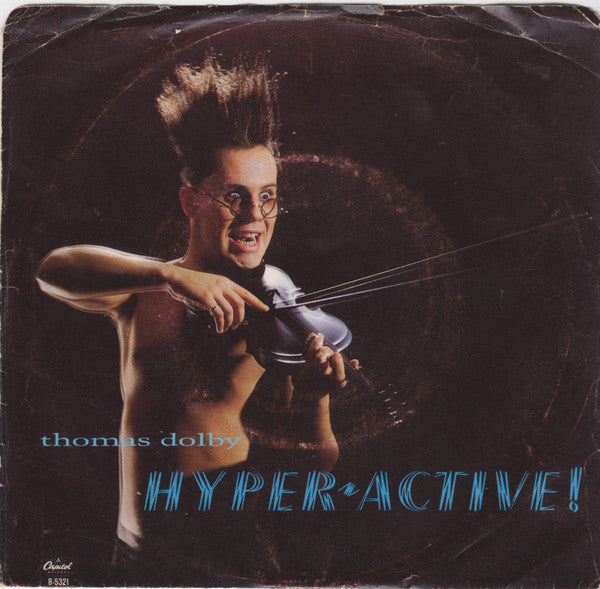 Thomas Dolby : Hyperactive! (7", Single)